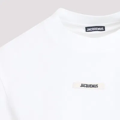 Jacquemus The Gros Grain T-shirt In White