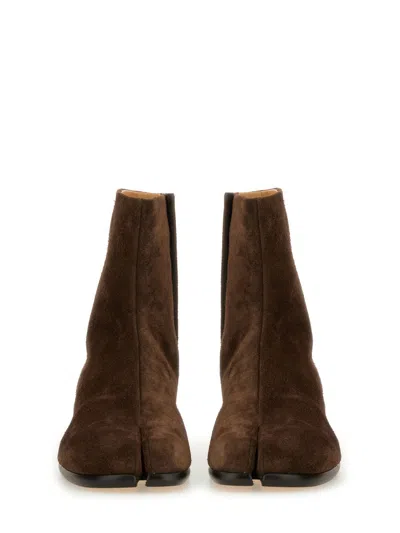 Maison Margiela Man Ankle Boots Dark Brown Size 9 Leather