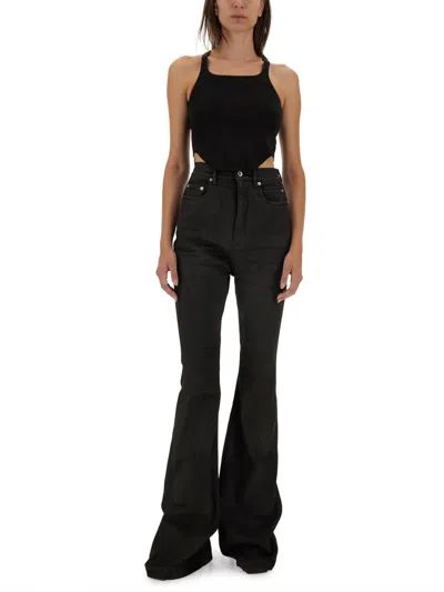 Rick Owens X Drkshdw Tank Top In Black