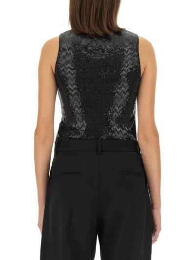 Mcm Women's Tank Top In Black