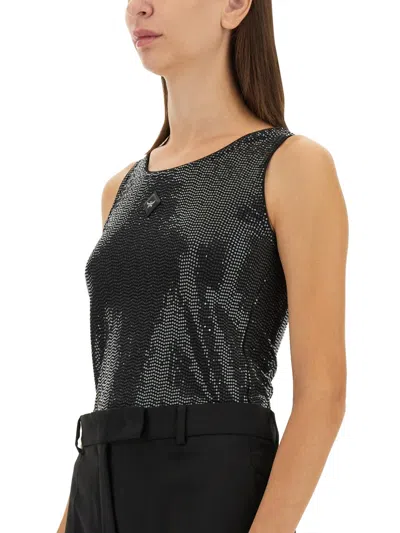 Mcm Women's Tank Top In Black