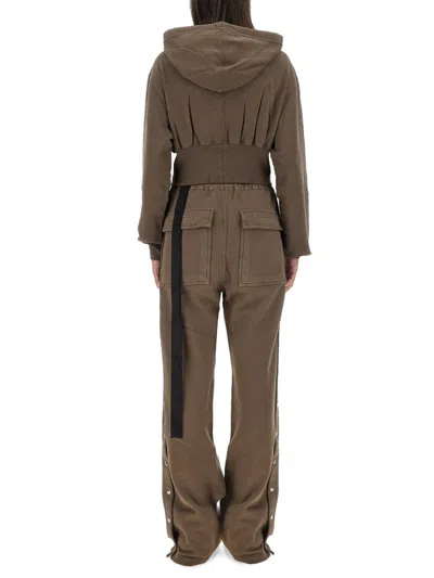 Rick Owens X Drkshdw Tatlin Sweatshirt In Brown