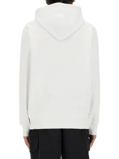 Moschino Teddy Print Sweatshirt In White