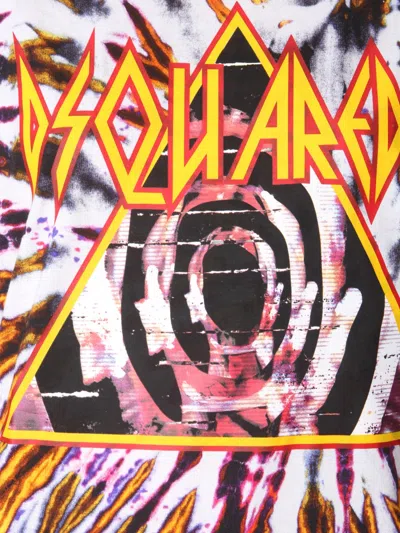 Dsquared2 Tie And Dye Print T-shirt
