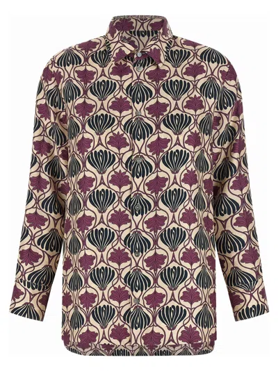Max Mara Times Shirt And Blouse Multicolor In Multi