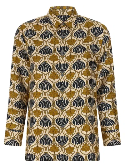 Max Mara Times Shirt And Blouse Multicolor In Multi