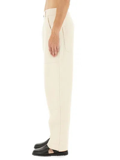 Margaret Howell Tool Pocket Pant In Neutral