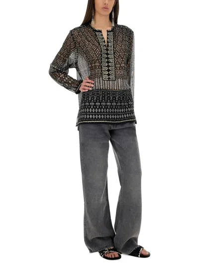 Isabel Marant Women's Top Nickie Top In Multi