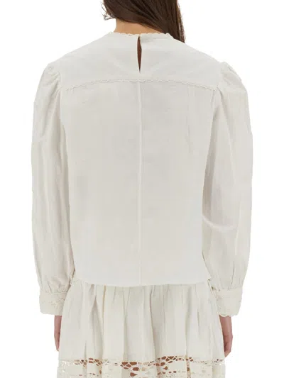 Isabel Marant Étoile Isabel Marant Etoile Valmira Top In Neutral