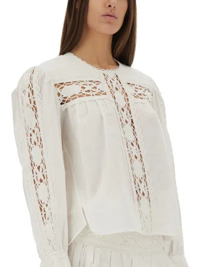 Isabel Marant Étoile Isabel Marant Etoile Valmira Top In Neutral