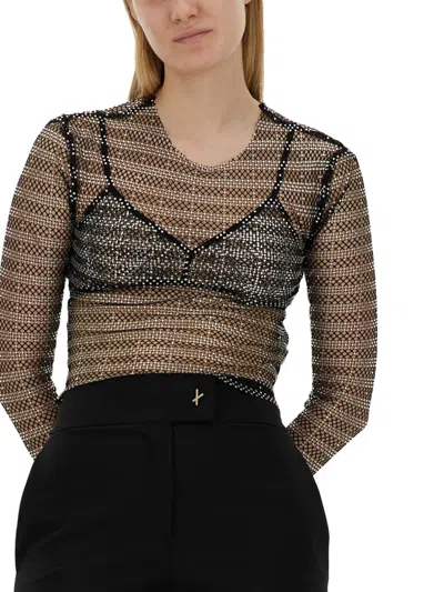 Genny Top In Network. In Black