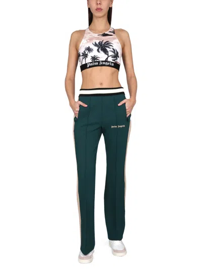 Palm Angels Top Sportsman In Metallic