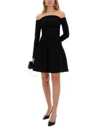 Nina Ricci Top With "bardot" Neckline In Black