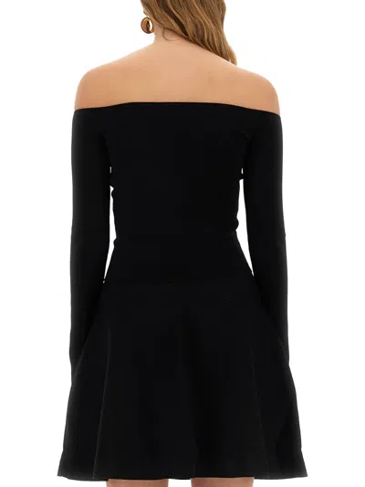 Nina Ricci Top With "bardot" Neckline In Black