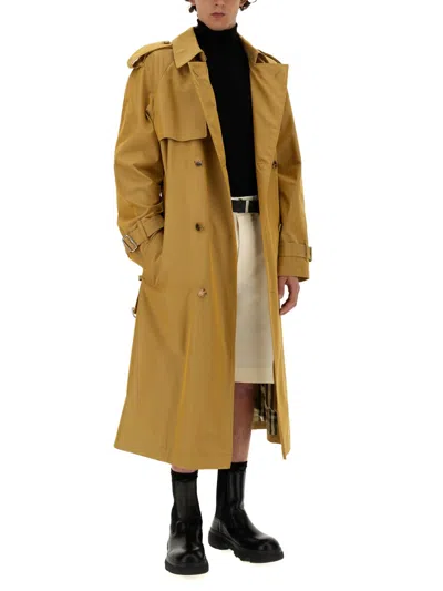 Burberry Trench Coat With Cinutra In Multi