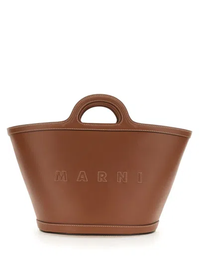 Marni Caramel Brown Tote Bag