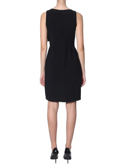 Moschino Tubino Dress In Black