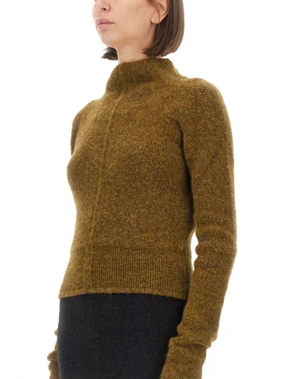 Rick Owens Women's Turtleneck Jersey Sweater