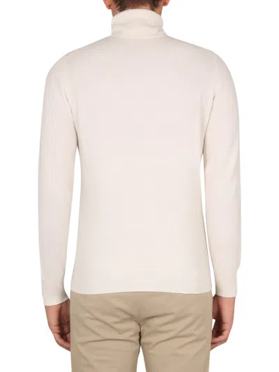 Aspesi Turtleneck Sweater In Neutral