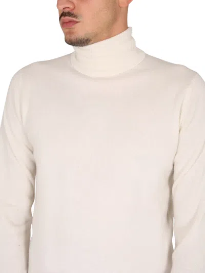Aspesi Turtleneck Sweater In Neutral