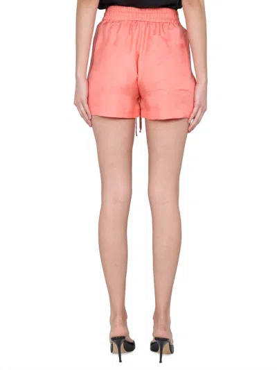 Alysi Twill Shorts In Pink