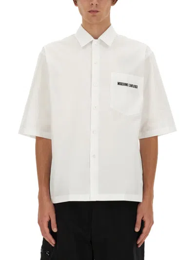 Moschino Couture Upsidedown Logo Shirt
