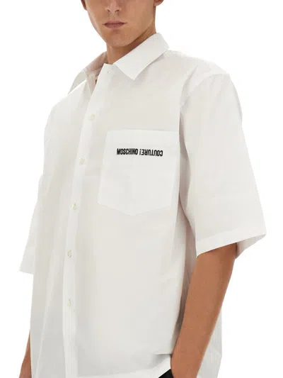 Moschino Couture Upsidedown Logo Shirt