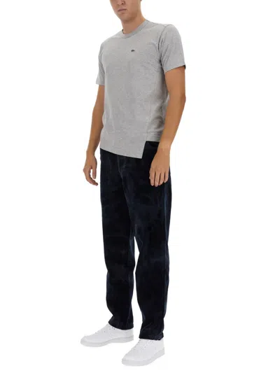 Comme Des Garçon Shirt Velvet Pants In Blue