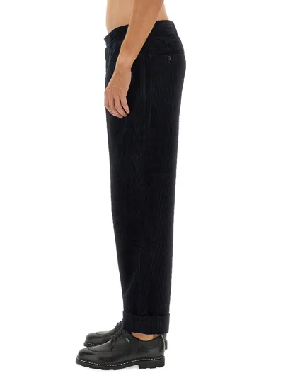 Engineered Garments Velvet Pants In Blue