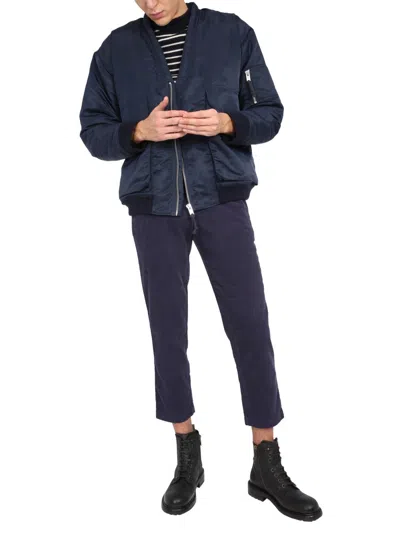 Ymc You Must Create Ymc Velvet Pants In Blue