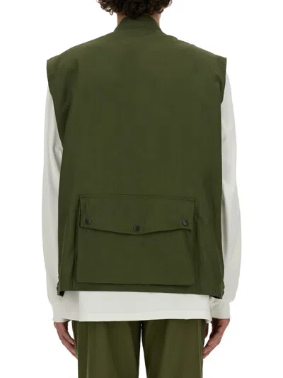 Needles Vest With Pockets In Green