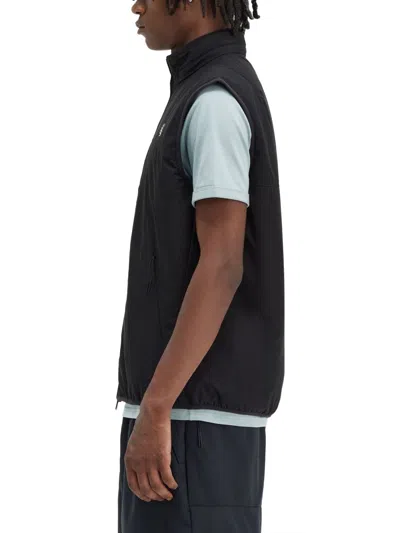 Fred Perry Vests With Logo In Black