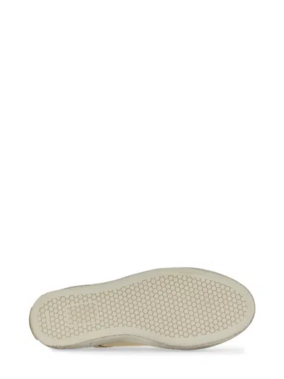 Dolce & Gabbana Vintage Mid Top Sneaker In Neutral