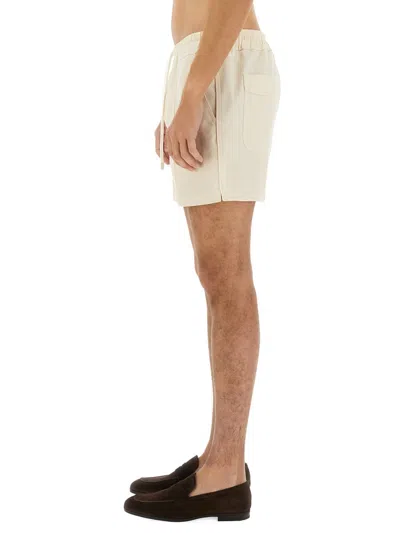 Tom Ford Viscose Blend Shorts In Black