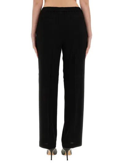 Fabiana Filippi Viscose Pants In Black