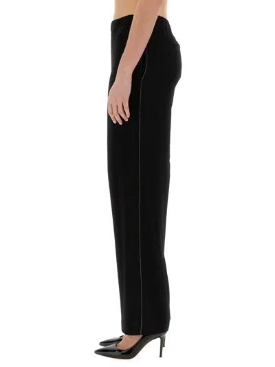 Fabiana Filippi Viscose Pants In Black