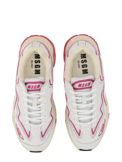 Msgm Vortex Sneaker With Vibram Sole
