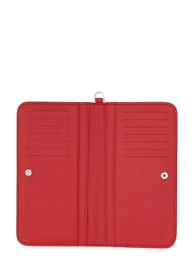 N°21 Wallet With Logo In Red