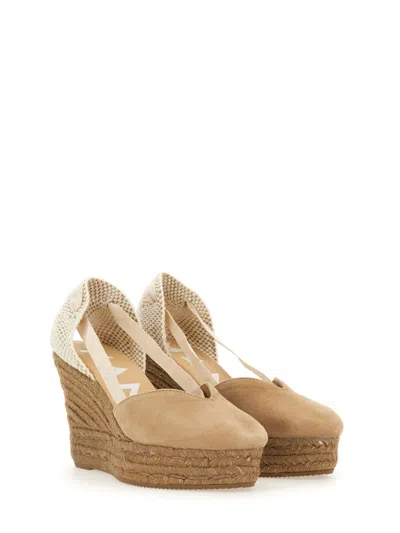Manebi Hamptons Espadrilles In Neutral