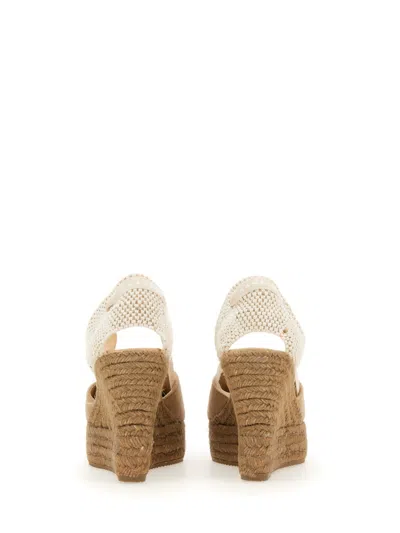 Manebi Hamptons Espadrilles In Neutral
