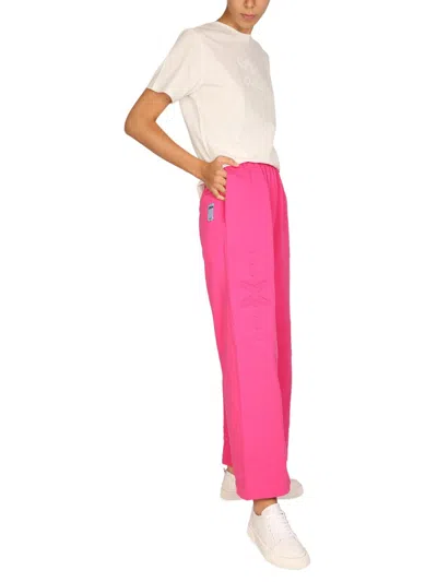 Mcq By Alexander Mcqueen Mcq Wide Leg Jogging Pants In Pink