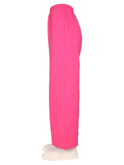 Mcq By Alexander Mcqueen Mcq Wide Leg Jogging Pants In Pink