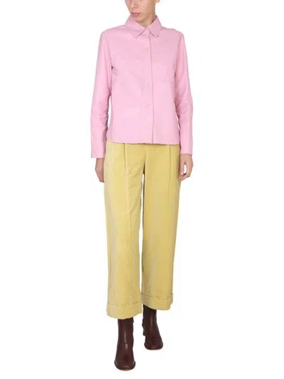 Alysi Wide Pants In Yellow