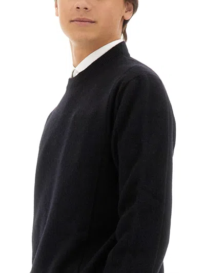 Zegna Cashmere And Silk Sweater In Black