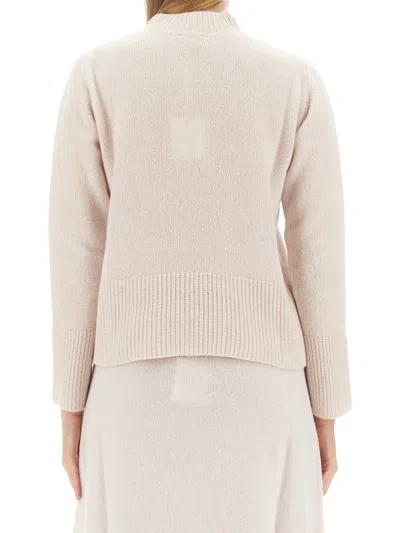 Alysi Chocolat Woman Turtleneck Light Pink Size S Virgin Wool In Neutral