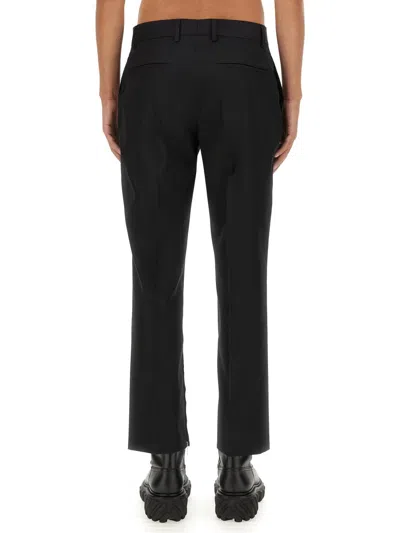 Off-white Off White Ow Wool Trousers In Black