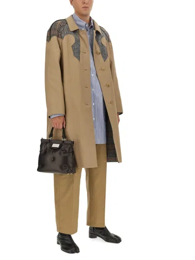 Maison Margiela Men's Wool Pants In Brown