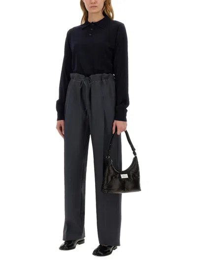 Maison Margiela Women's Wool Jersey In Black