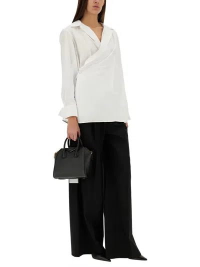 Givenchy Poplin Wrap Shirt