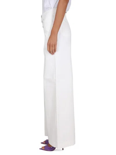 Department Five Department 5 Yoko Extraflare Pants In White